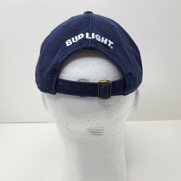 Dilly Dilly Blue Hat Cap Strap Back By Otto Cap Bud Light Logo - Picture 4 of 11